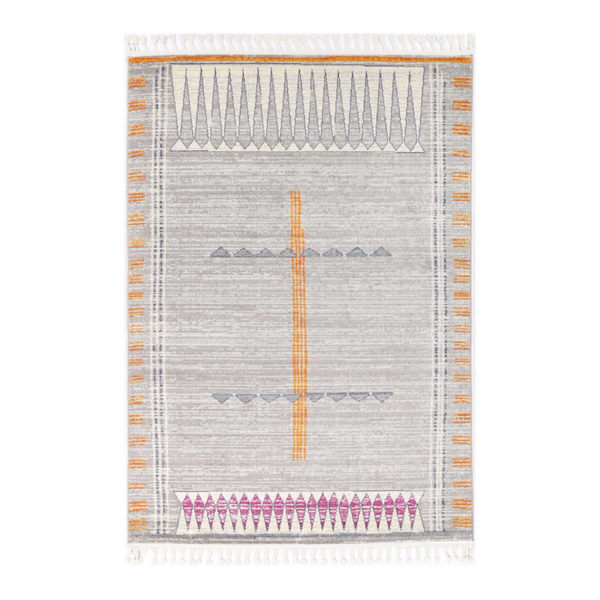Inca Inca01 Grey 240X330cm Home Decor Living Room Rug Rugs
