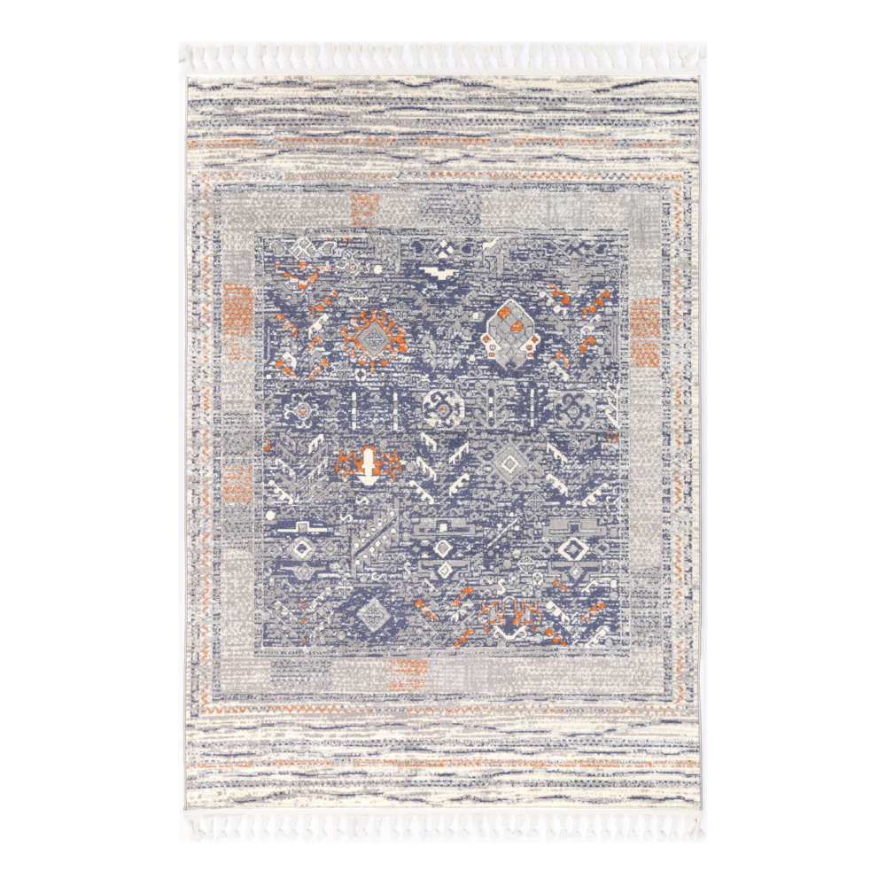 Inca Inca04 Black Grey 240X330cm Home Decor Living Room Rug Rugs