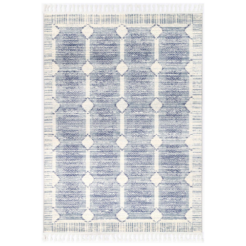 Rug Home Decor Inca Inca06 Blue 160X230 Rugs