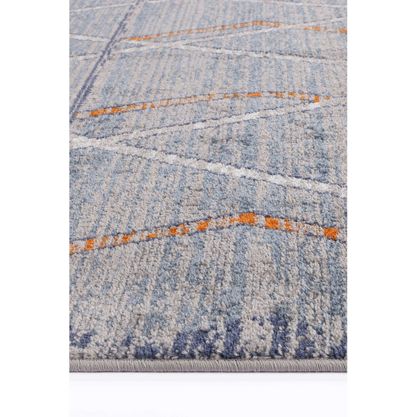Rug Home Decor Inca Inca13 Blue 160X230 Rugs