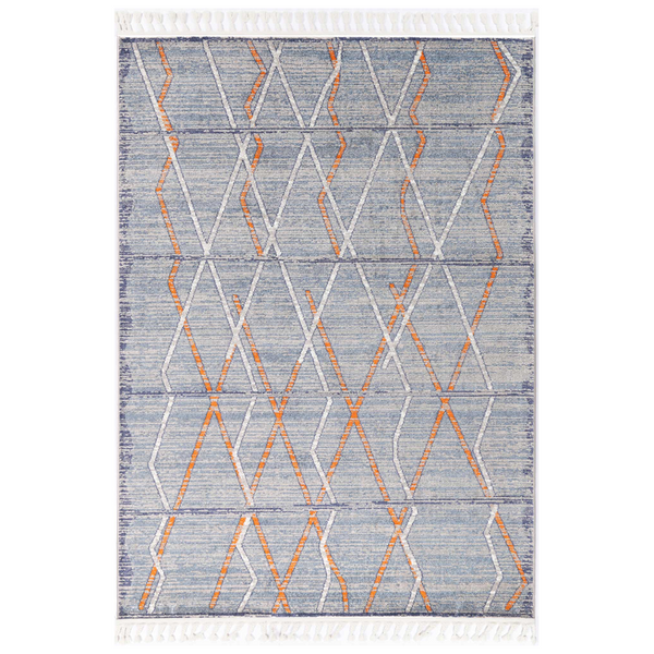 Rug Home Decor Inca Inca13 Blue 240X330 Rugs