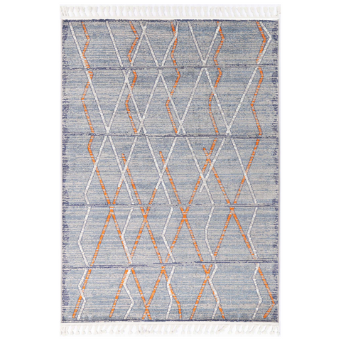 Rug Home Decor Inca Inca13 Blue 240X330 Rugs