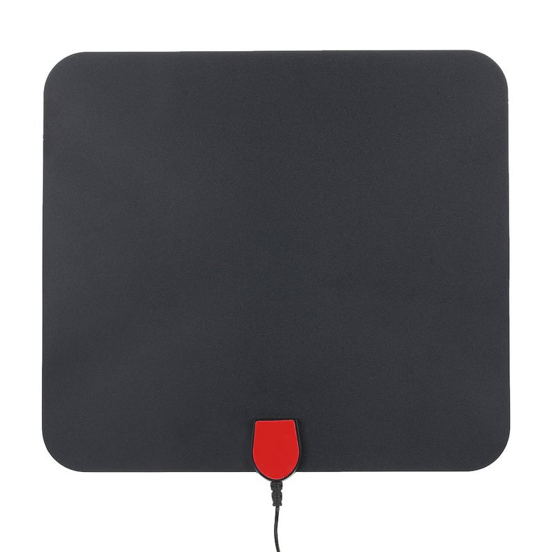 Indoor Digital Tv Antenna High Performance 25 Mile Range With 5M Coax Cable Better Reception Hdtv Black Antennas
