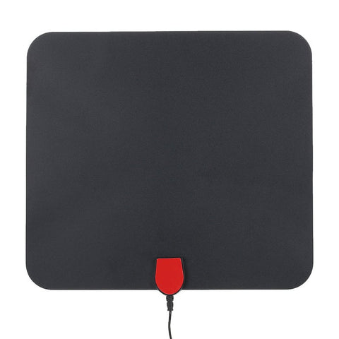 Indoor Digital Tv Antenna High Performance 25 Mile Range With 5M Coax Cable Better Reception Hdtv Black Antennas