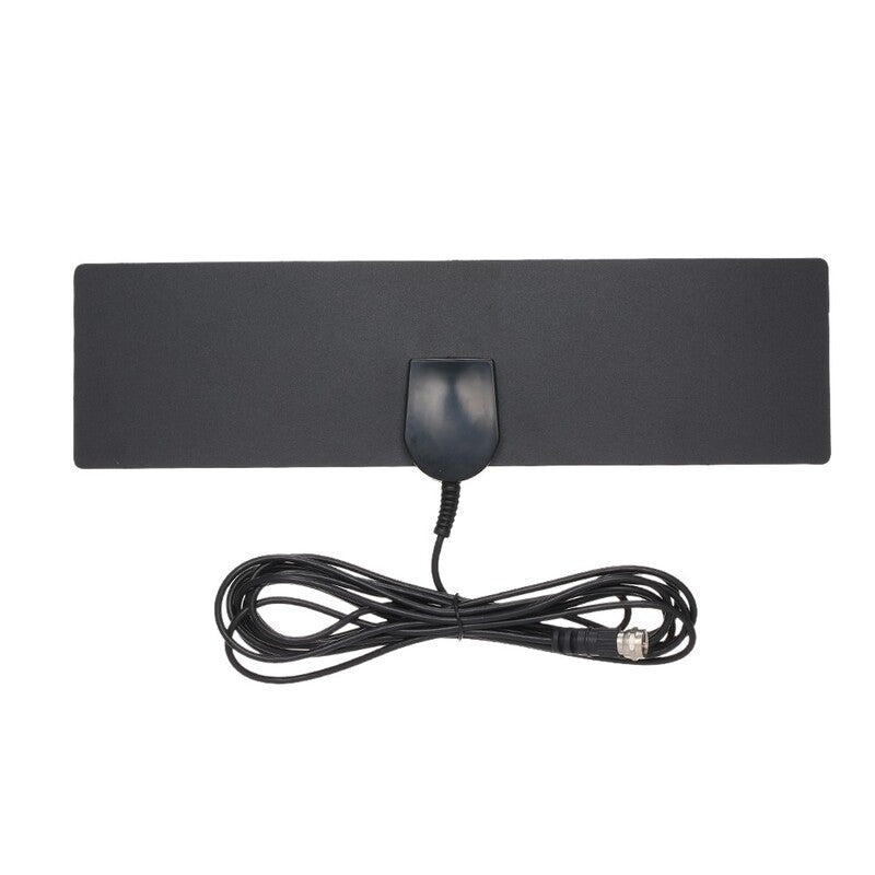 Indoor Hdtv Antenna Digital Tv Flat Panel Uhf Fm Signal Receiver Antennas