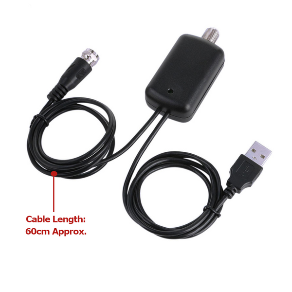 Antennas Indoor Hdtv Digital Tv Antenna Amplifier Signal Booster Cable Adapter For Tvfox