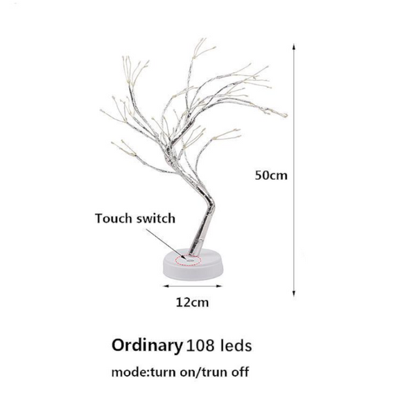 Indoor Led Fairy Lights Tree Usb 3D Table Lamp Decor Lamps