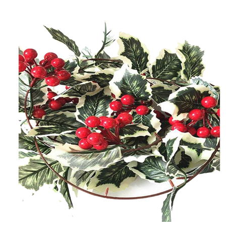 Indoor String Lights 2M 20Led Christmas Berry Garland Battery Powered Seasonal Decorations