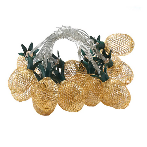 Indoor String Lights 2M 20Led Cute Pineapple Shaped Charming Fairy Outdoor