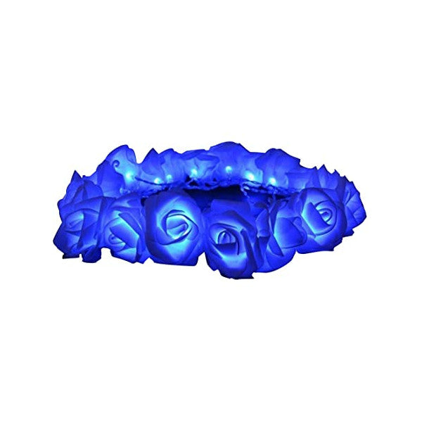 Indoor 2M 20Leds Rose Flower Fairy Waterproof Battery Operated Home Decor String Lights