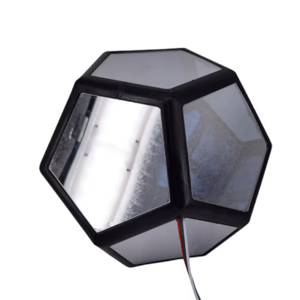 Infinite Dodecahedron Led Colourful Table Lamp Lamps