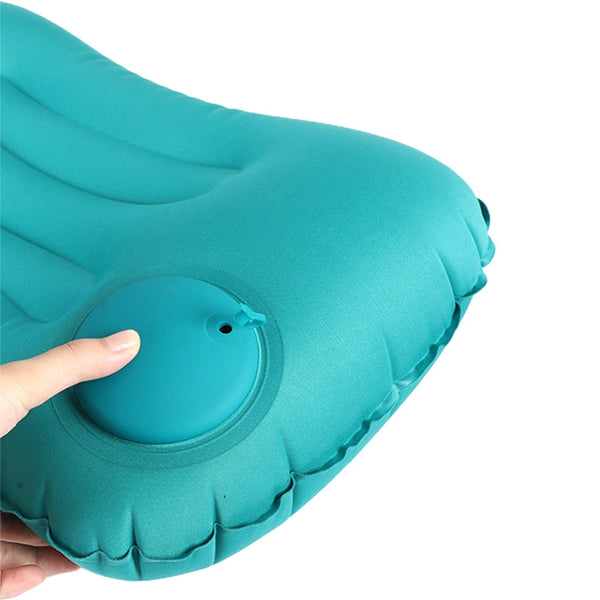 Inflatable Pillow Travel Air Eye Mask Earplugs Set For Neck Lumbar Back Inflatable Pillows