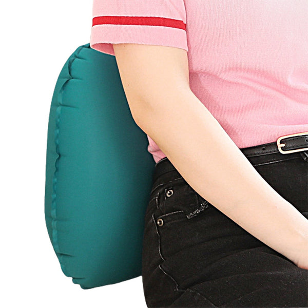 Inflatable Pillow Travel Air Eye Mask Earplugs Set For Neck Lumbar Back Inflatable Pillows