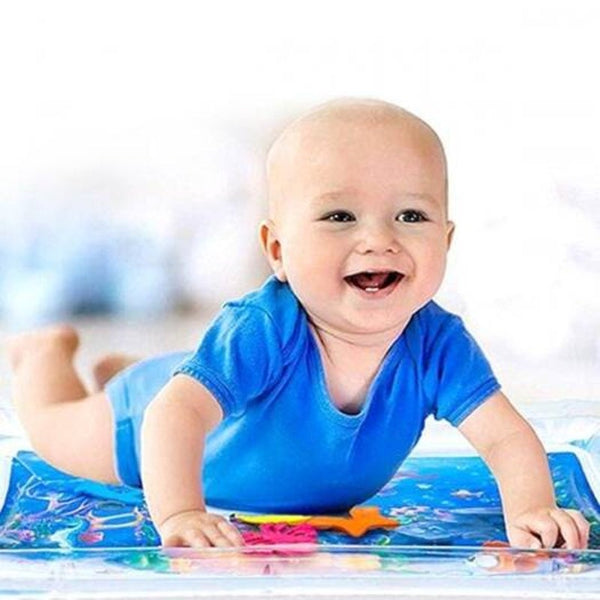 Educational Toys Inflatable Tummy Time Premium Water Mat For Infants Toddler Multi A