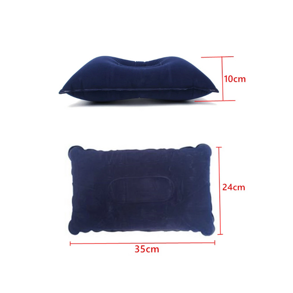 Outdoor Lightweight Inflatable Pillow Navy Blue Pillows