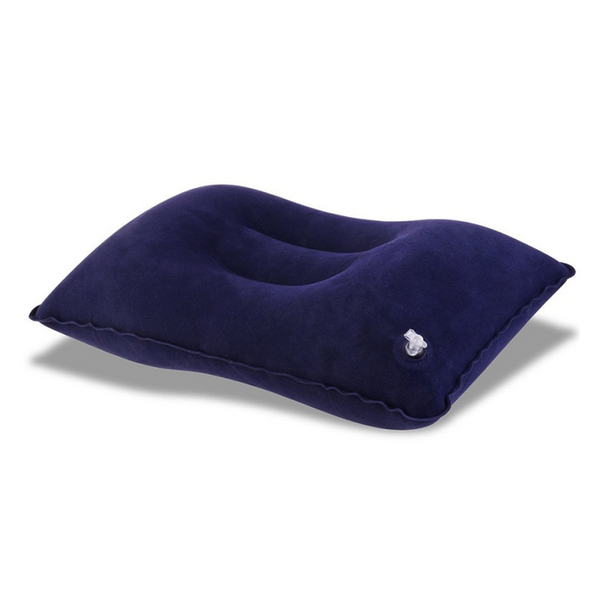Outdoor Lightweight Inflatable Pillow Navy Blue Pillows