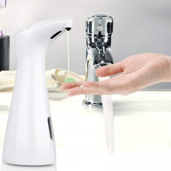 Infrared Automatic Sensor Soap Dispenser White