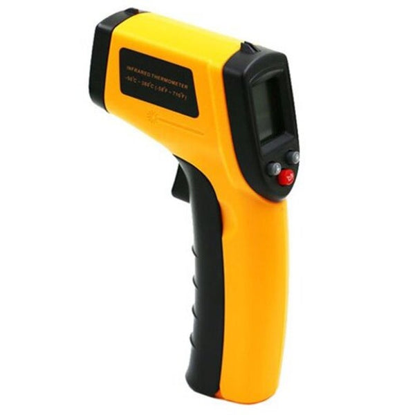 Infrared Kitchen Electronic Thermometer Yellow Cooking Thermometers