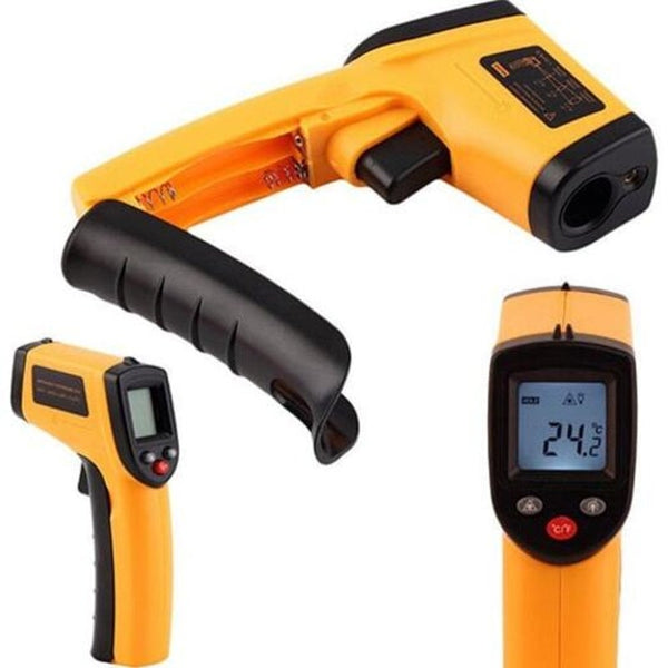 Infrared Kitchen Electronic Thermometer Yellow