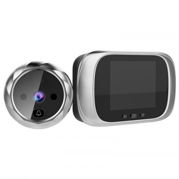 Infrared Night Vision Home Smart Photo Video Doorbell Silver