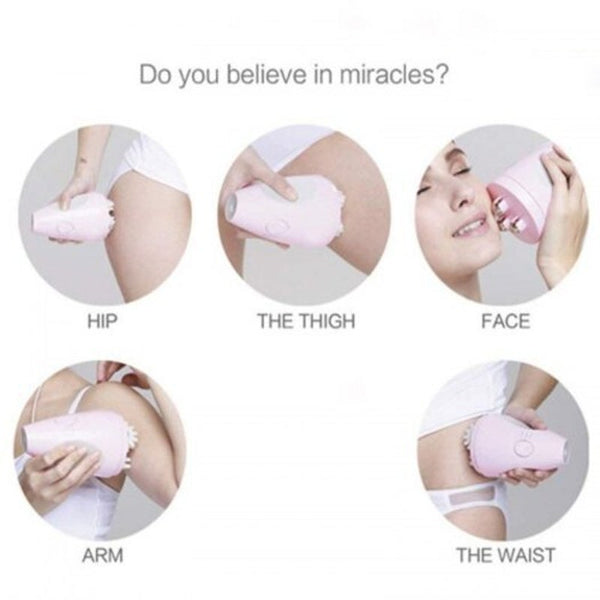 Infrared Slimming Electric Massager Mini Individual Beauty Tool Restore Skin Firmness White Massagers