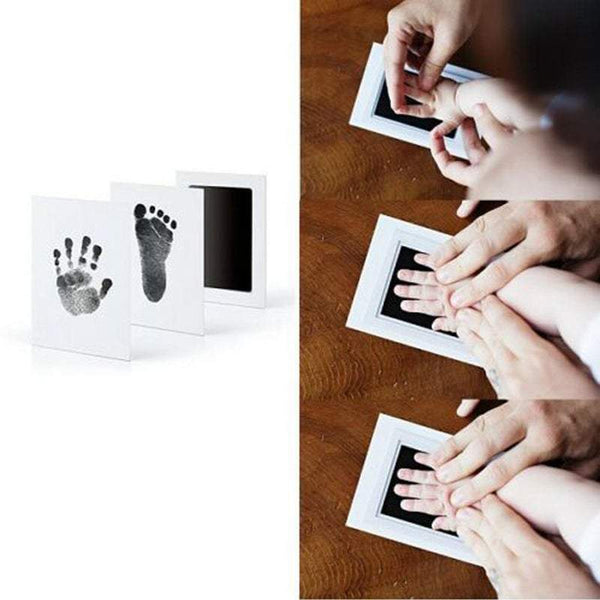 Growth Charts Inkless Little One Keepsake Kit Hand Foot Print Baby Keepsakes