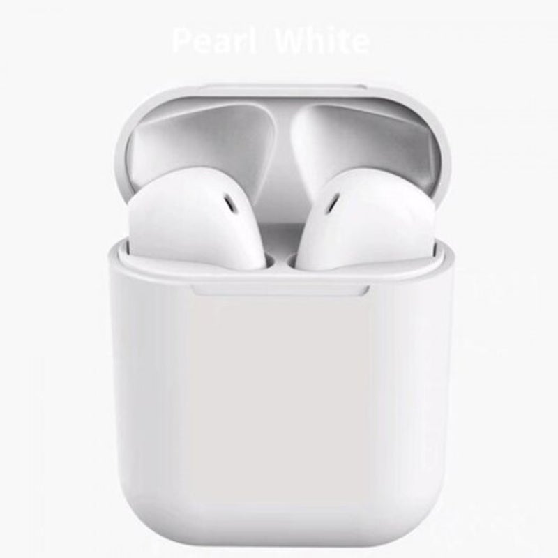 Inpods 12 Wireless Bluetooth 5.0 Hifi Headphones Pop Up Touch For All Smart Phone Headset White Earbuds