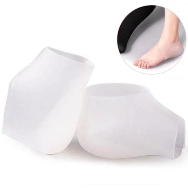 Inside Socks Hidden Heightening Insoles Comfortable Silicone Heel Pad Milk White 3.5Cm Insoles & Shoe Inserts