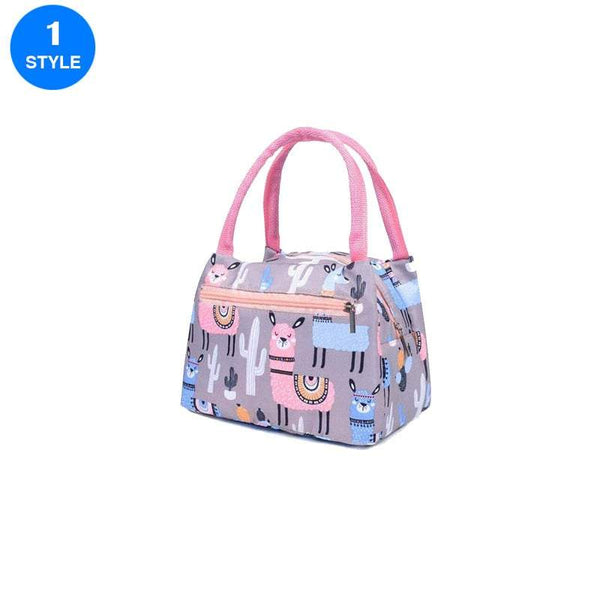 Lunch Boxes Bags Insulated Pattern Food Storage Handheld Container Lunchboxes & Bags