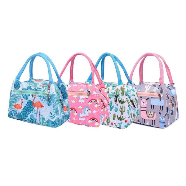 Lunch Boxes Bags Insulated Pattern Food Storage Handheld Container Lunchboxes & Bags