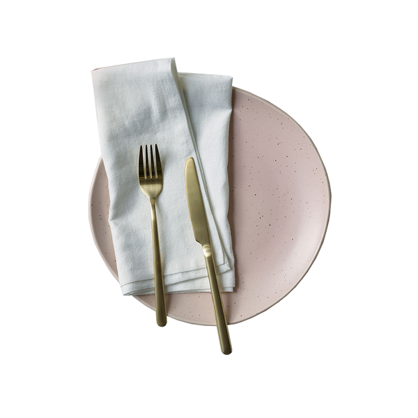 Design Homewares Set Of 4 Washed Linen Cotton Napkins