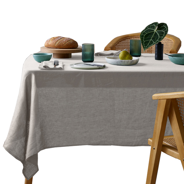 Design Homewares Marine French Linen Tablecloth Table Cloths