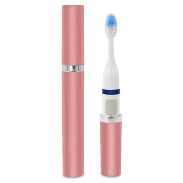Intelligent Waterproof Ultrasonic Vibrating Electric Toothbrush With 2 Brush Heads Rust Electric Toothbrushes