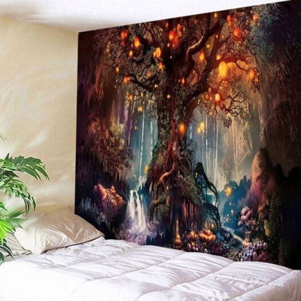 Interior Wall Decoration Tapestry Multi A 200150Cm
