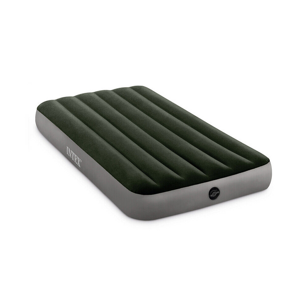 Intex Jr. Twin Dura-Beam Downy Airbed With Foot Bip