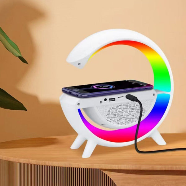 Chargers & Cradles Intelligent Ambient Light Cell Phone Wireless Charging Bedside Night