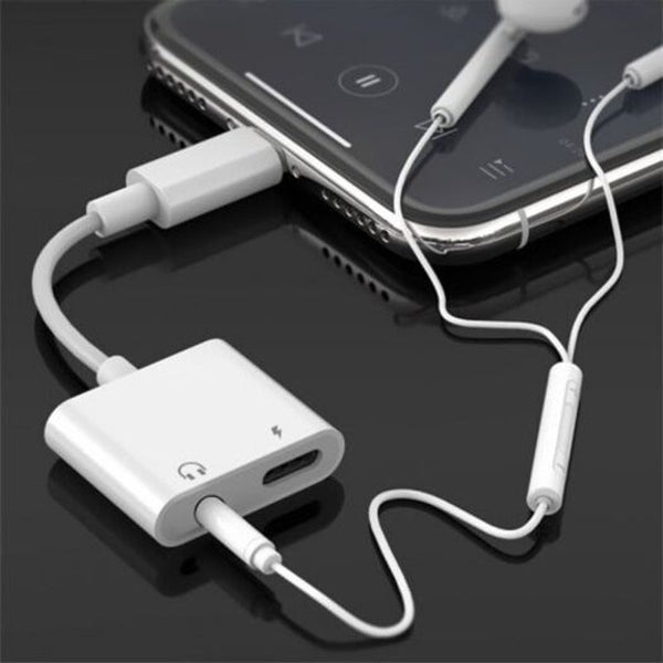 Ipega Ios To 3.5Mm Audio Headphone Jack Adapter For Iphone White Cables & Adapters