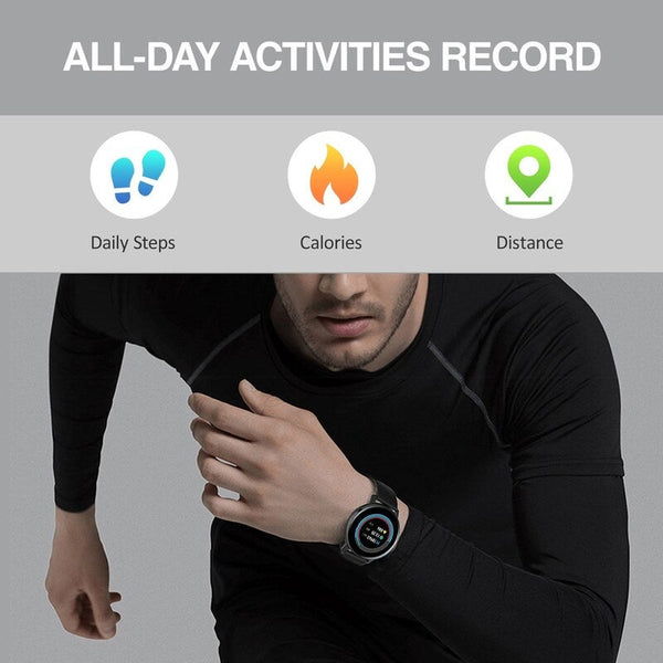 Ip67 Smart Bracelet Women Men Fitness Tracker Watch Heart Rate Blood Pressure Oxygen Step Counter Calorie Sleep Monitoring Blue Heart Rate Monitors