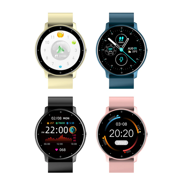 Ip67 Waterproof Smart Watch Full Touch Screen Sport Fitness Tracker Smart Watches