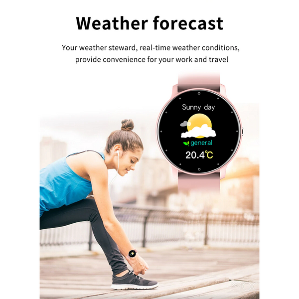 Ip67 Waterproof Smart Watch Full Touch Screen Sport Fitness Tracker Smart Watches