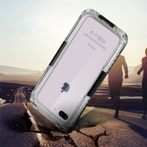 Ip68 Waterproof Protective Diving Phone Case For Iphone 7 Plus / Black Cases Covers & Skins