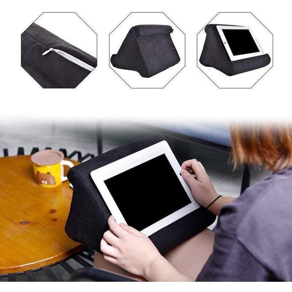 Tablet Accessories Ipad / Phone Reading Pillow Computer Support Triangular Multi Angle Soft Suitable For Computers E Book Readers Smart Phones Mounts