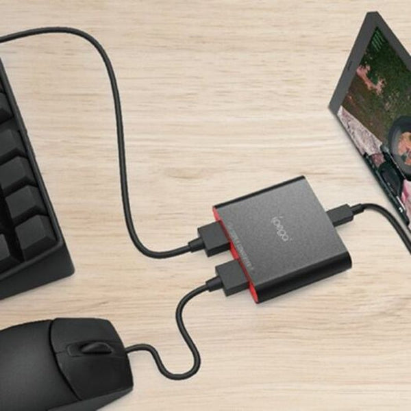 9116 Bluetooth Keyboard Mouse Adapter Converter Black Cables & Adapters