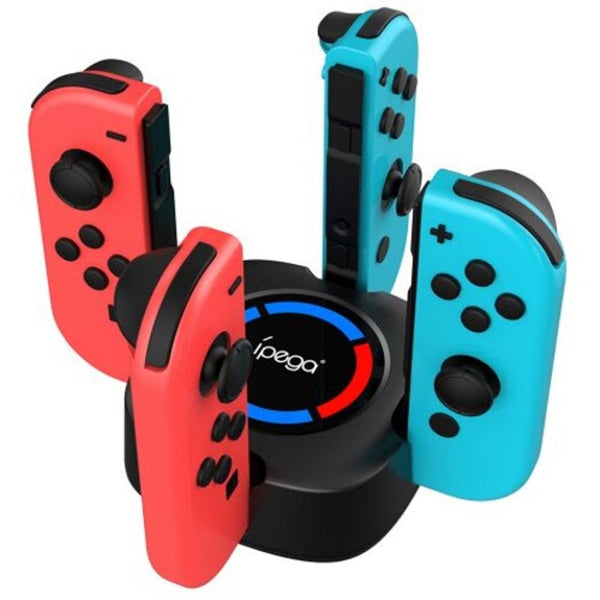 9177 Charging Dock For Nintendo Switch Joycon Black Chargers & Charging Docks