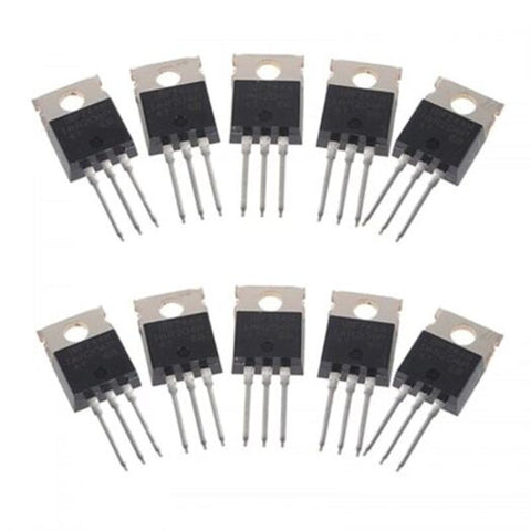 Irfz44n Channel 49A 55V Transistor Mosfet Component To 220 Power 5Pcs Black Transistors