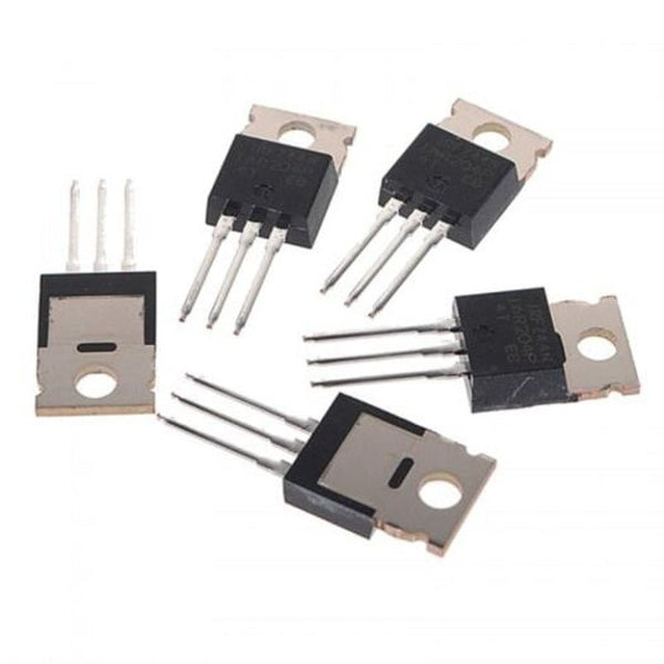 Irfz44n Channel 49A 55V Transistor Mosfet Component To 220 Power 5Pcs Black Transistors