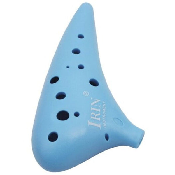 12 Hole C Key Ocarina Musical Instrument Light Sky Blue Ocarinas