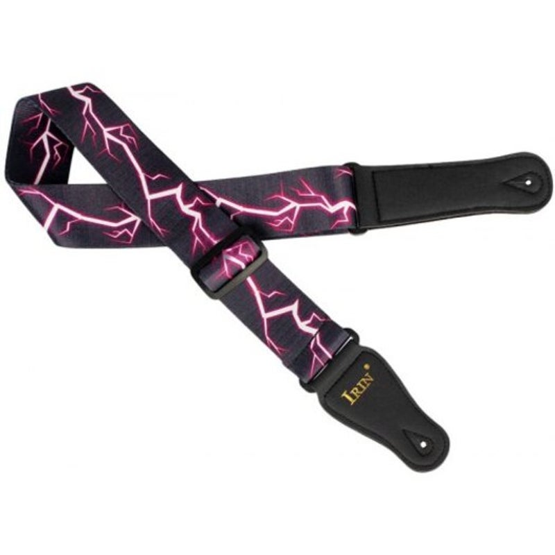 High Grade Canvas Strap With Lighting Design Multi F Guitar Accessories