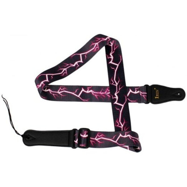 High Grade Canvas Strap With Lighting Design Multi F Guitar Accessories