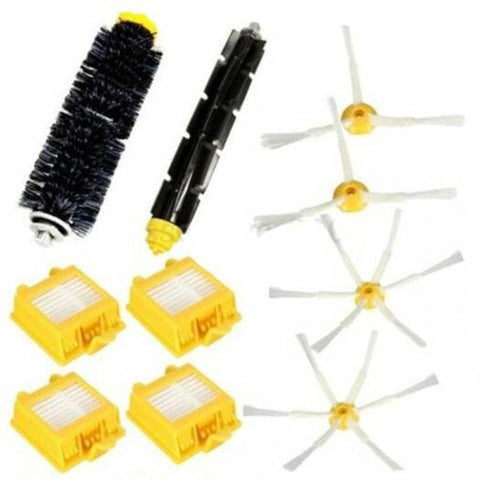 For Irobot Roomba Sweeping Brushing Filter Side Set Corn Yellow Vacuum Cleaner Parts